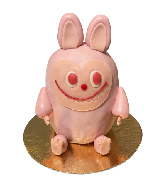  Figura torta - Szamos Szörnyecske Rózsaszín 500g