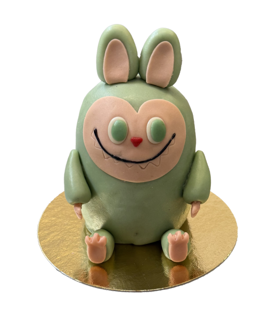  Figura torta - Szamos Szörnyecske Zöld 500g