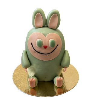  Figura torta - Szamos Szörnyecske Zöld 500g
