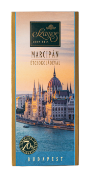 Budapest csokoládé tábla marcipánnal - Országház 120g                    