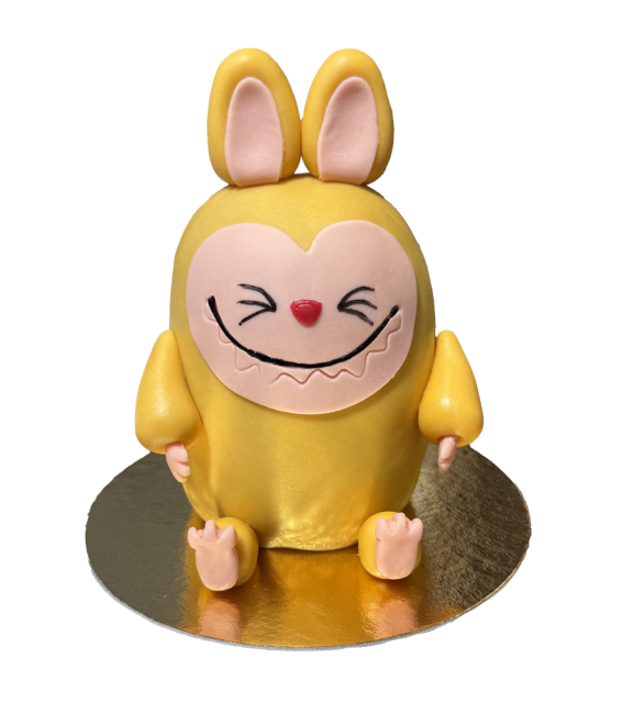  Figura torta - Szamos Szörnyecske Sárga 500g