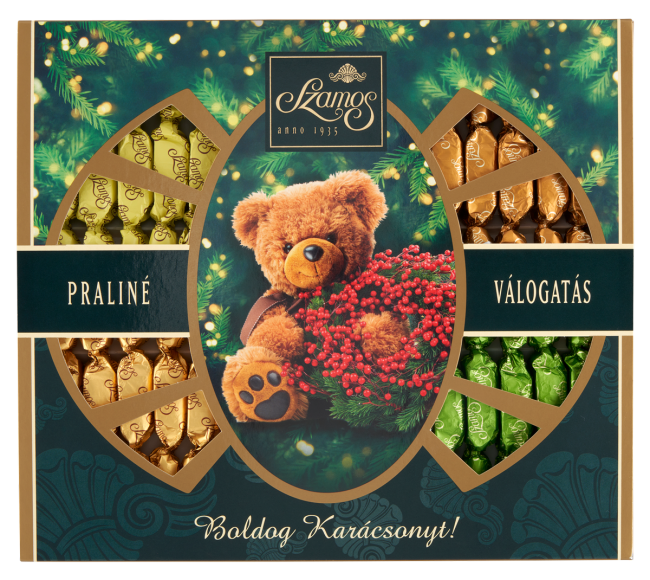 Praliné szaloncukor válogatás dd. 340g