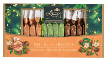 Praliné szaloncukor válogatás 140g