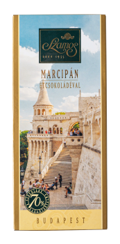 Budapest csokoládé tábla marcipánnal - Halászbástya 120g                    