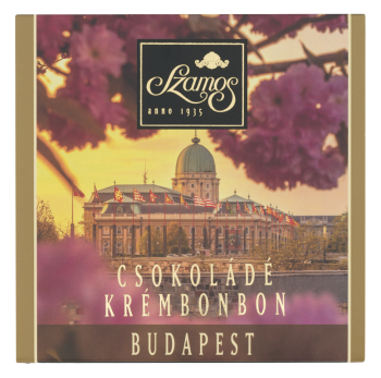 Csokoládé krémbonbon díszdoboz 62 g  Budai vár