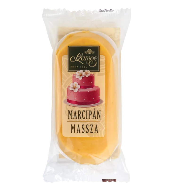 Marcipánmassza - sárga