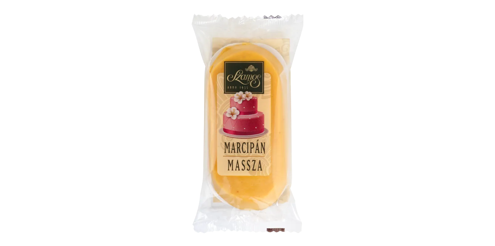 Marcipánmassza - sárga