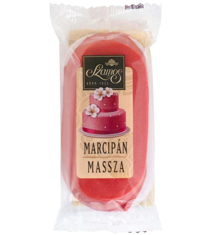 Marcipánmassza - piros
