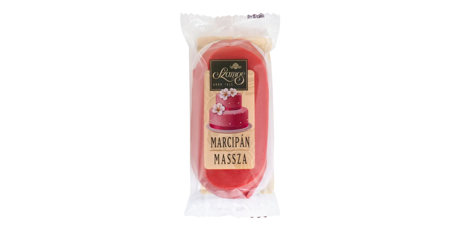 Marcipánmassza - piros