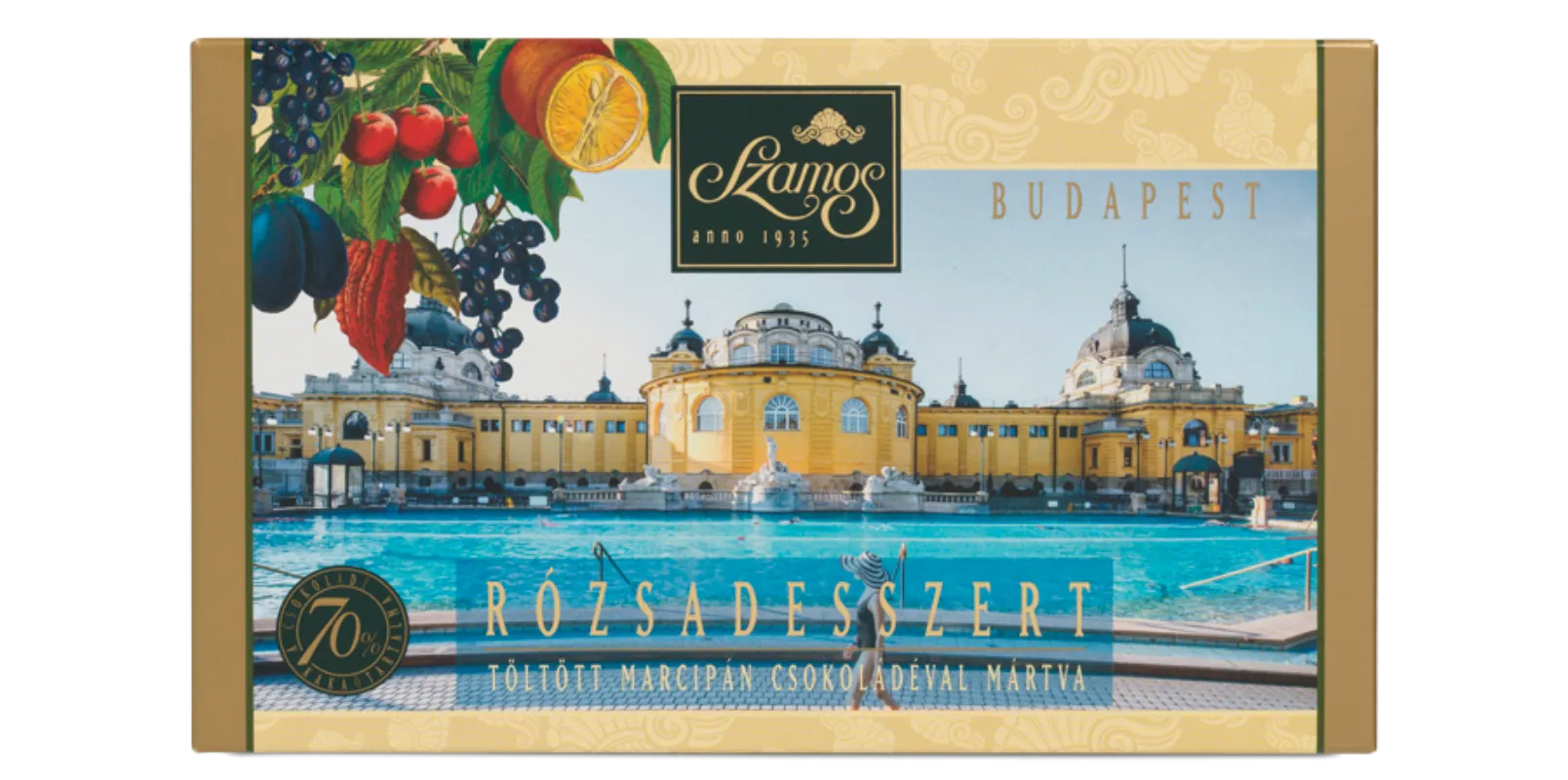 Rózsadesszert Díszdoboz Budapest II