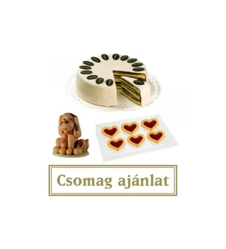 Torta csomag - Marcipánvilág