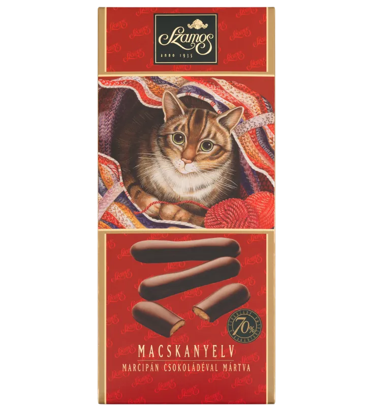 Macskanyelv díszdoboz