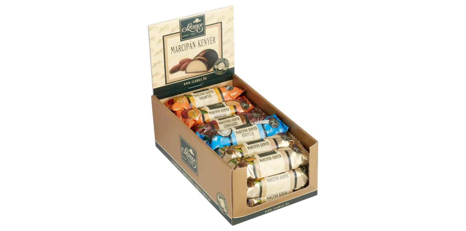 Marcipánkenyér 40g - 24db