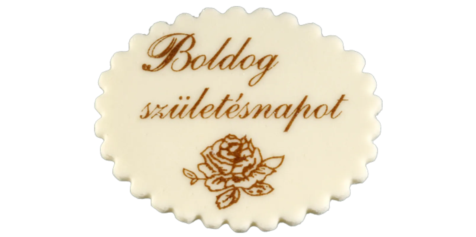 Boldog születésnapot! - ovális