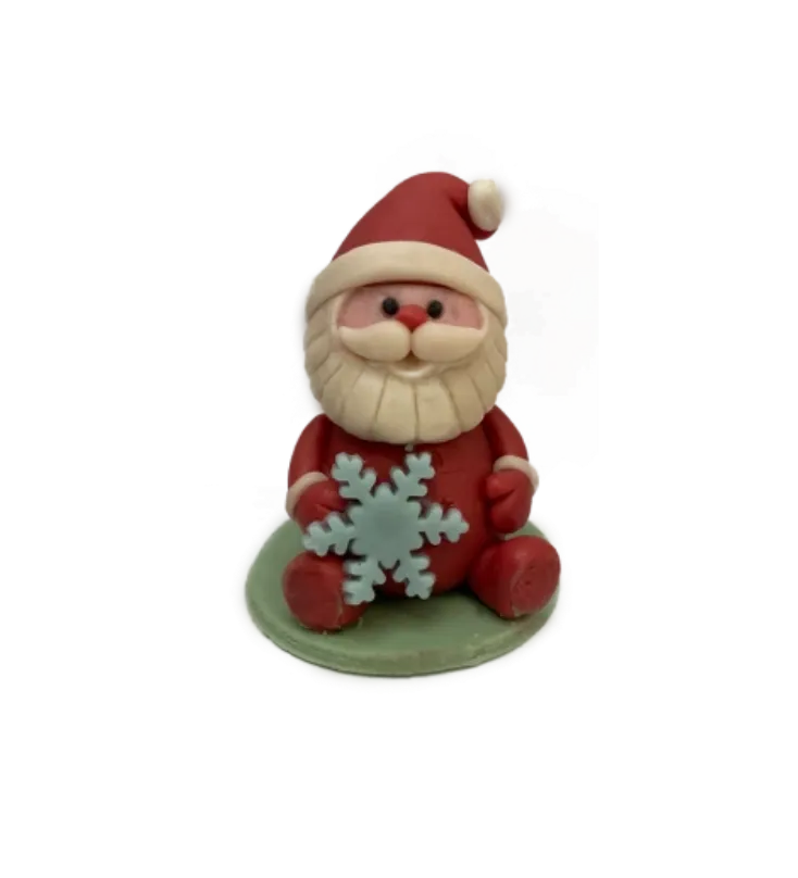 Marcipánfigura - Télapó hópihével 60g