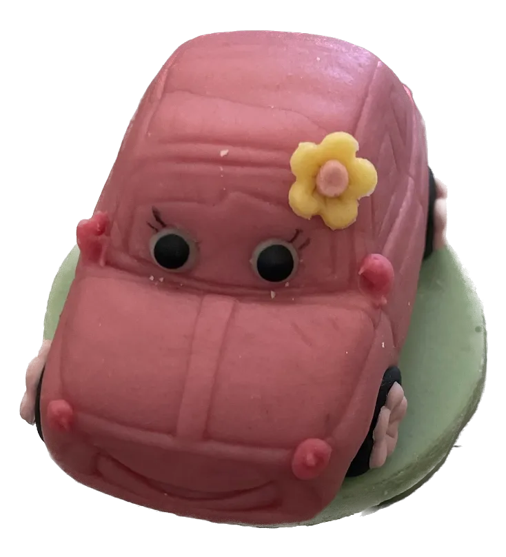 Rózsaszín autó 60g