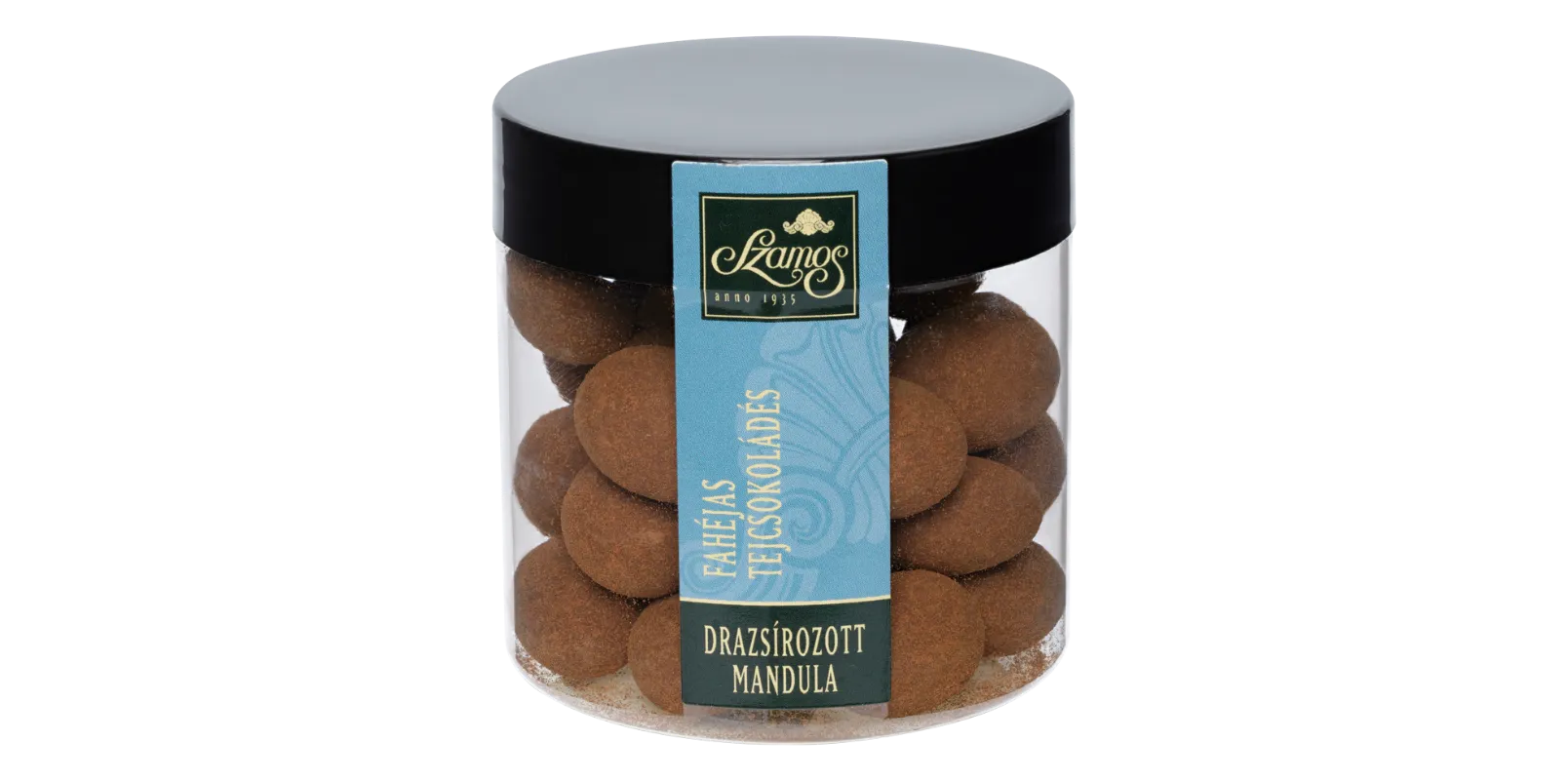 Drazsírozott mandula - Fahéjas tejcsokoládés 130g