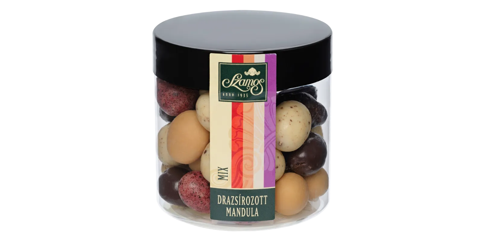 Drazsírozott mandula - Mix 130g