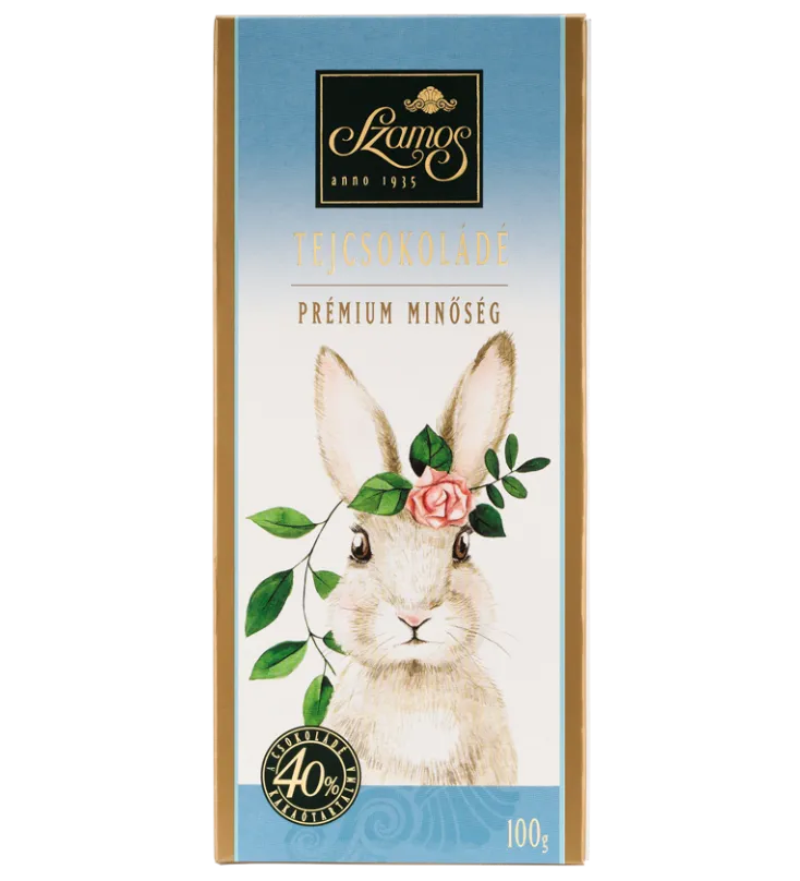Táblás Tejcsokoládé 100g - Húsvéti