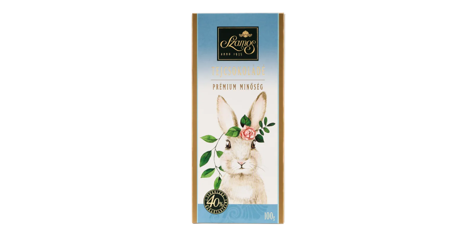 Táblás Tejcsokoládé 100g - Húsvéti