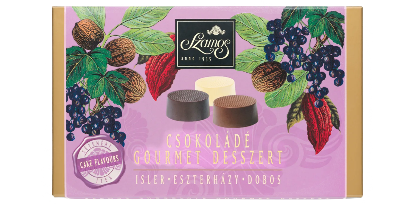 Csokoládé gourmet desszert 132g