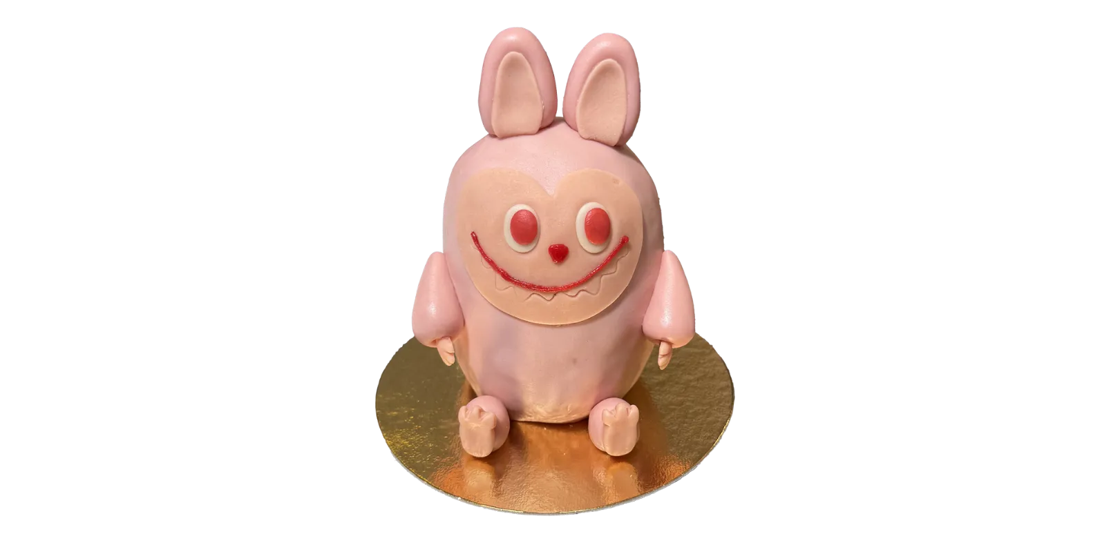  Figura torta - Szamos Szörnyecske Rózsaszín 500g