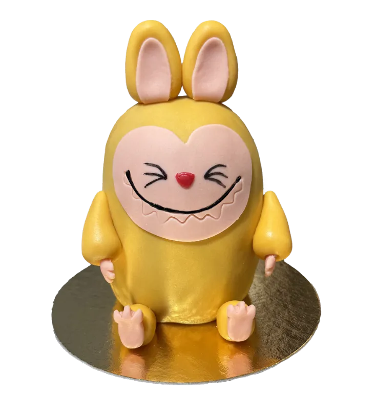  Figura torta - Szamos Szörnyecske Sárga 500g