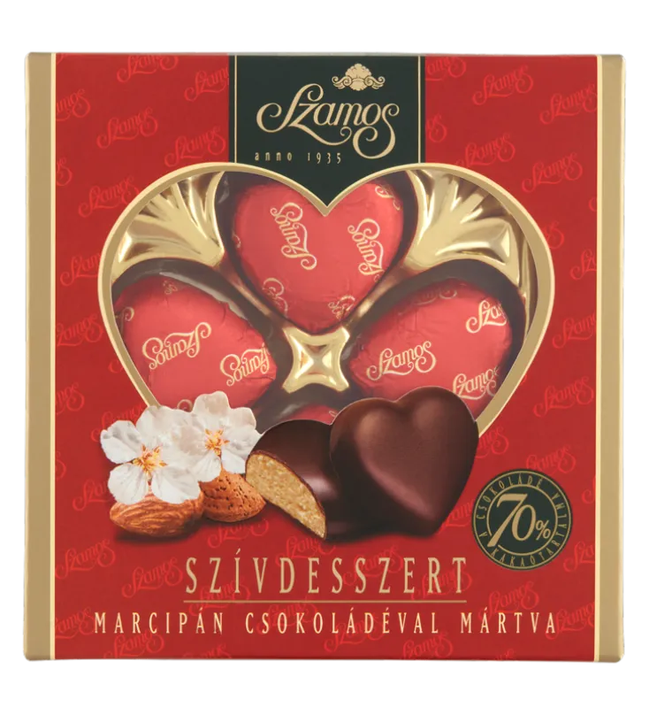 Szívdesszert díszdoboz 50g