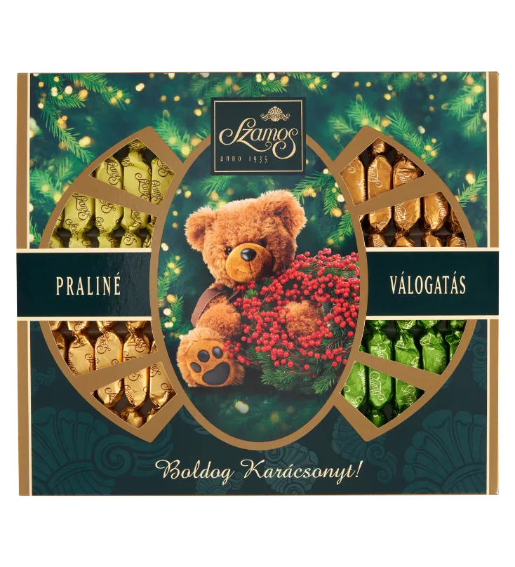 Praliné szaloncukor válogatás dd. 340g