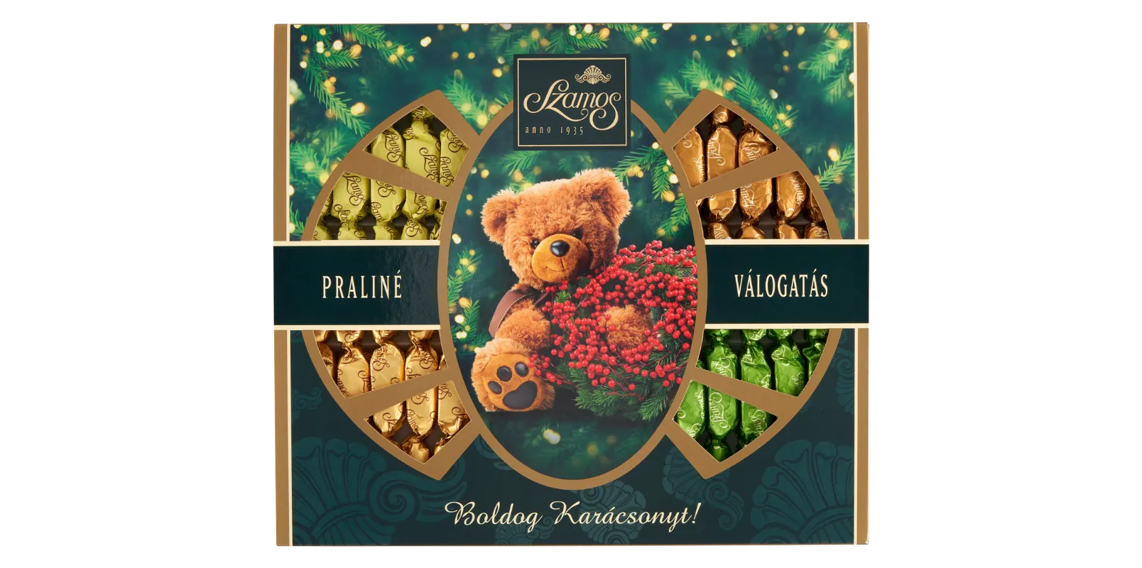 Praliné szaloncukor válogatás dd. 340g