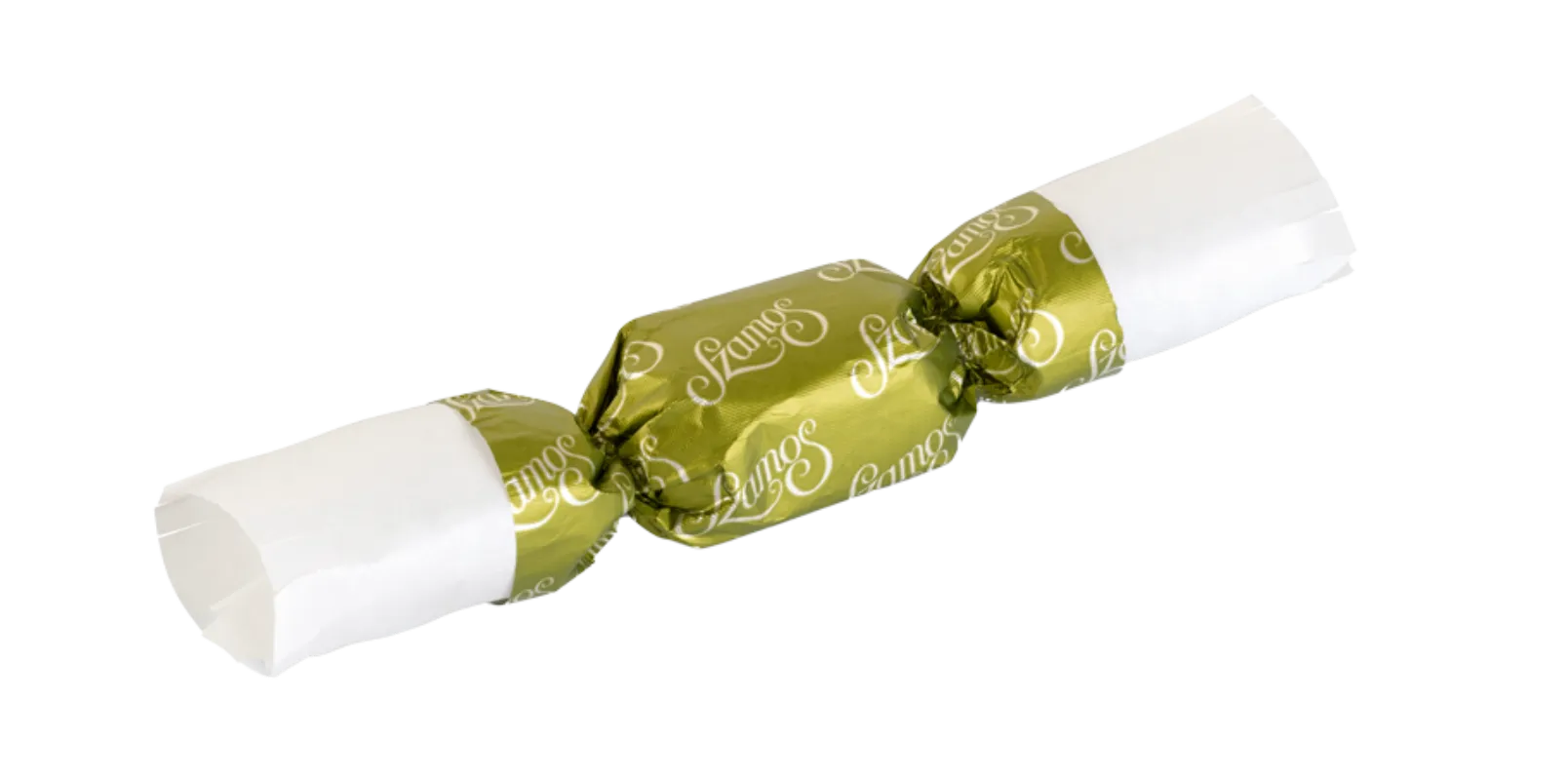 Pisztáciás töltött fehércsokoládé szaloncukor 1,8kg