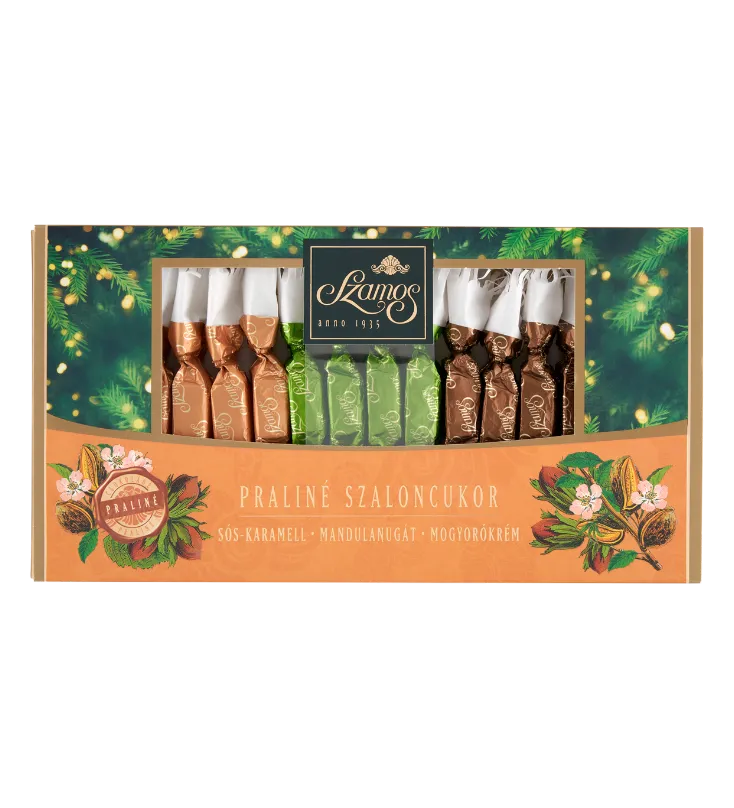 Praliné szaloncukor válogatás 140g