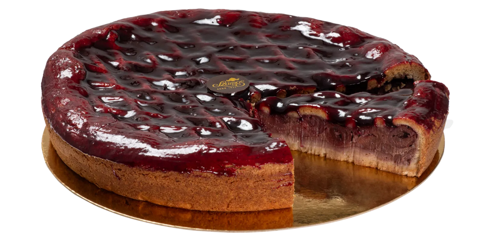 Meggyes linzertorta