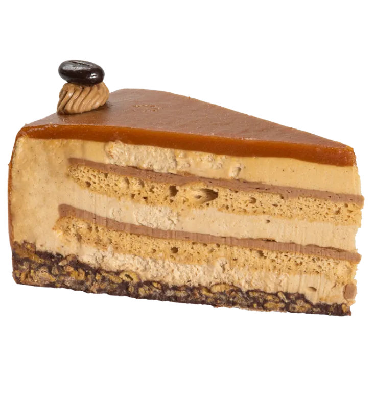 Karamellás kávétorta