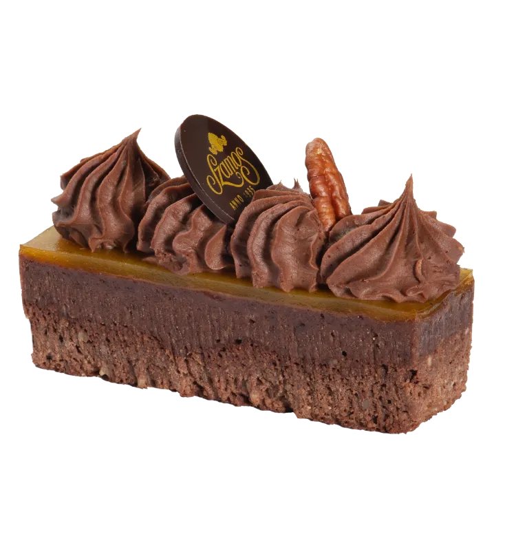 Kumkvatos brownie szelet