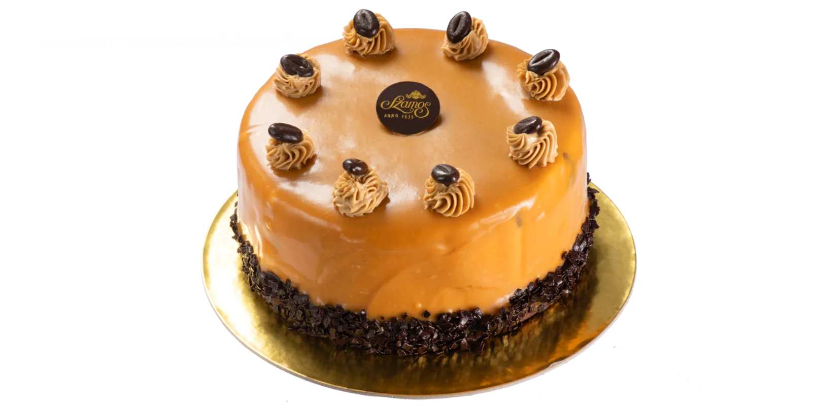 Karamellás kávétorta