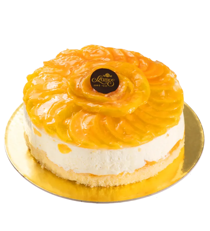 Barackos túrótorta