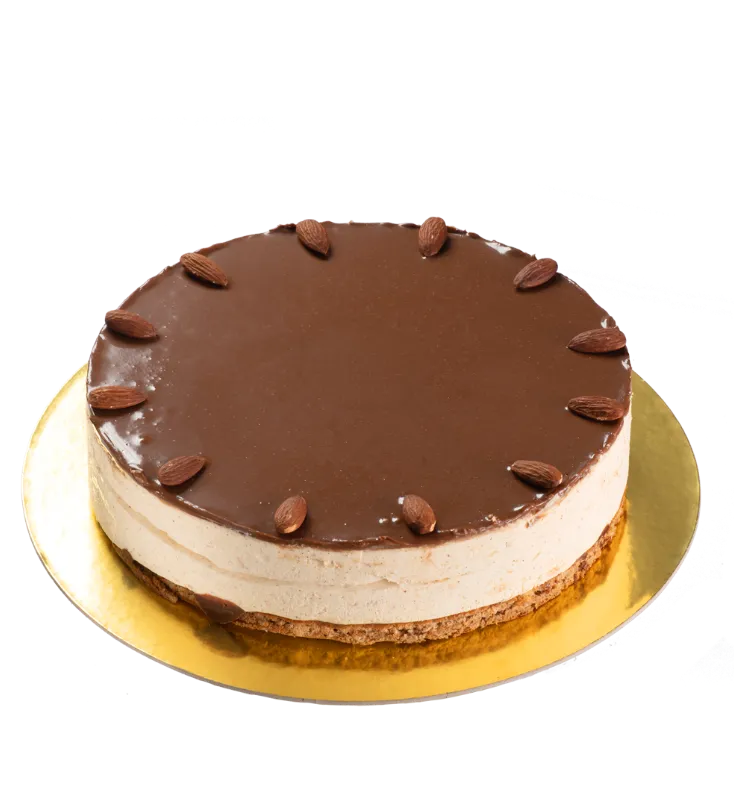 Almond - mandulatorta édesítőszerekkel 12 szelet