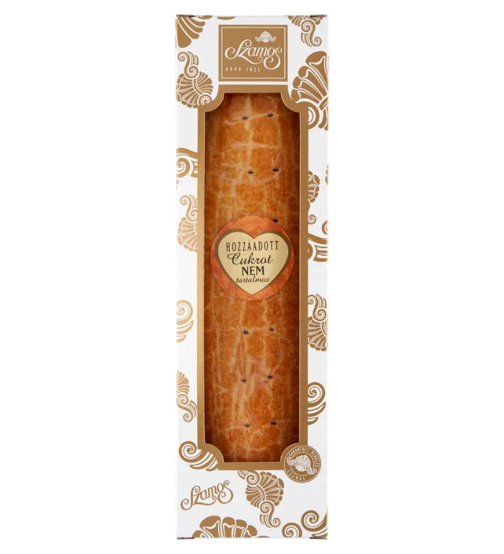 Mákos tekercs édesítőszerekkel