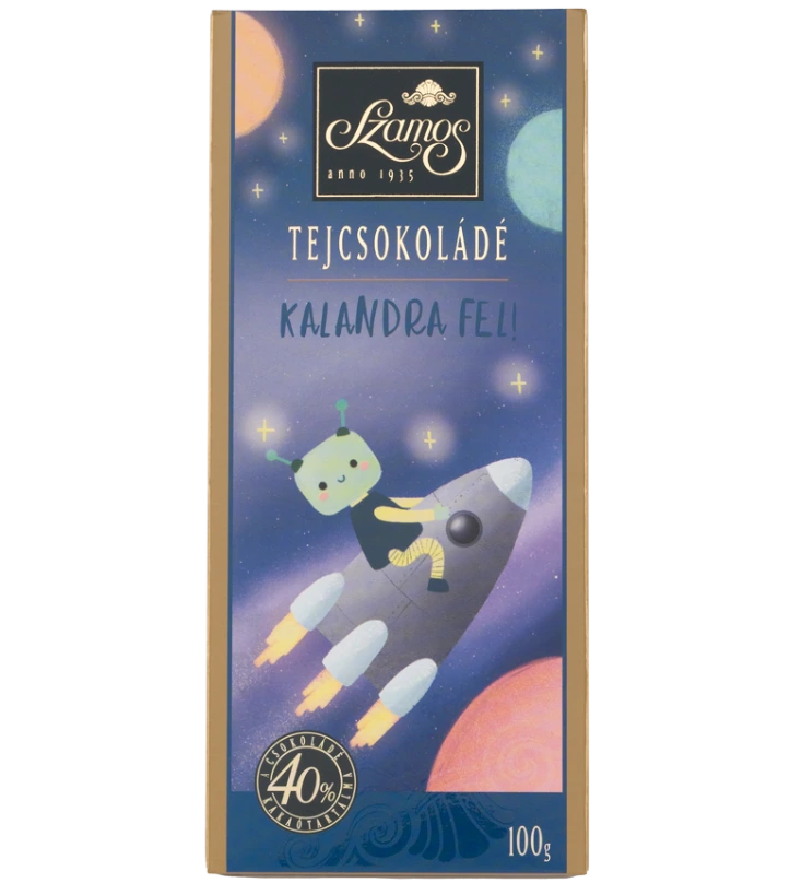 Tejcsokoládé 100g  - Kalandra fel!