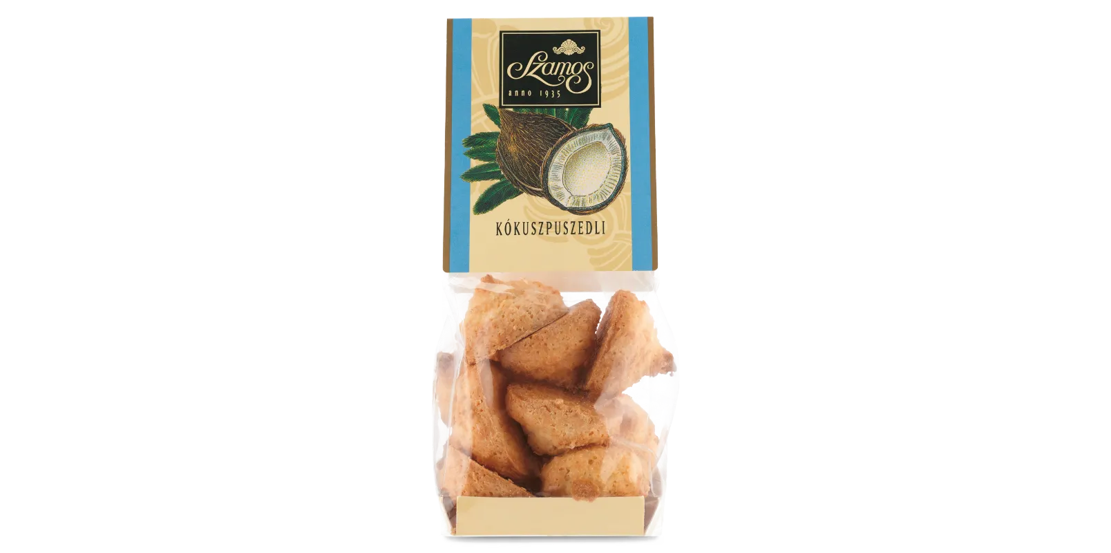 Kókuszpuszedli, édes teasütemény