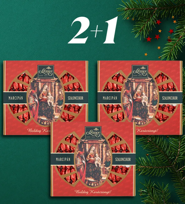 AKCIÓ! - Marcipán szaloncukor 340g 2+1 Ajándék