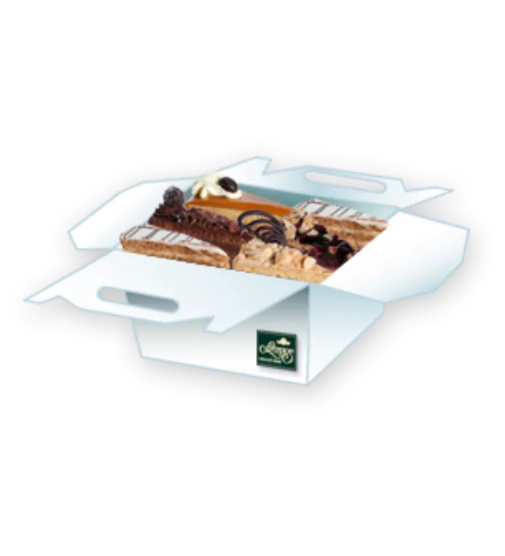 10 db-os tortaszelet doboz