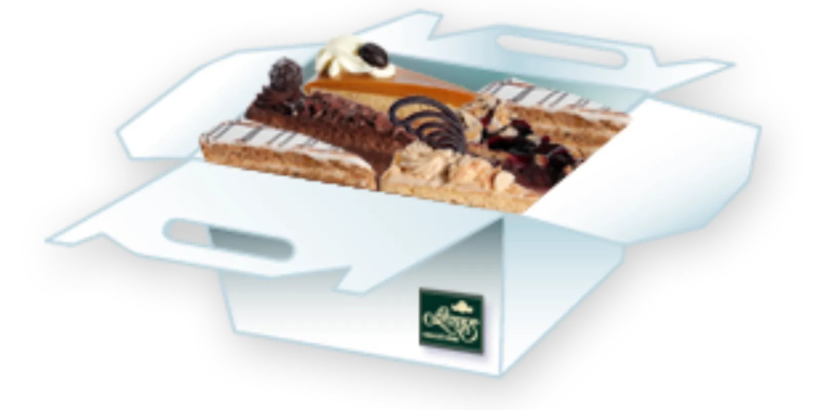 10 db-os tortaszelet doboz