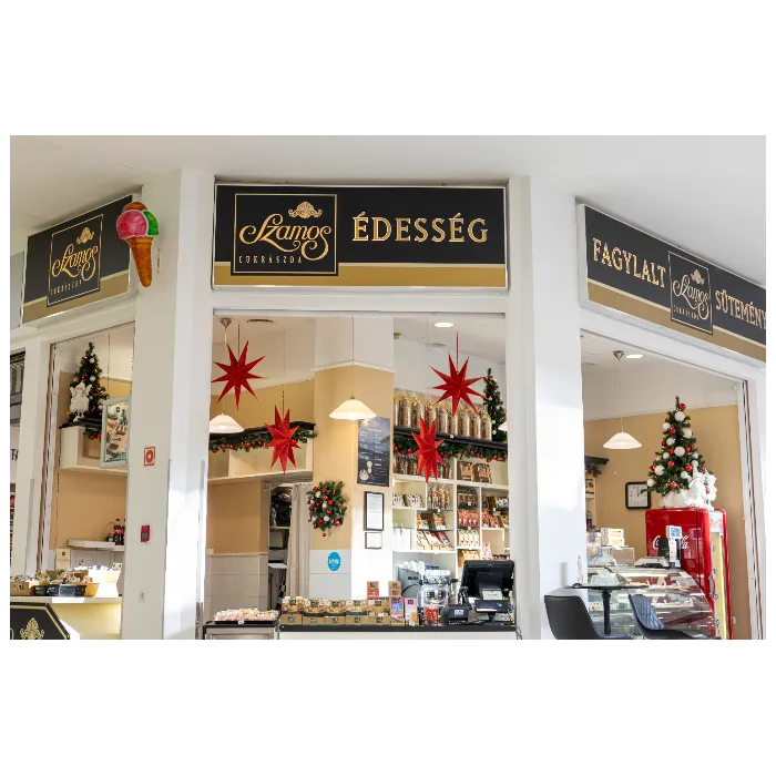 Pólus Cukrászda, Pólus Center